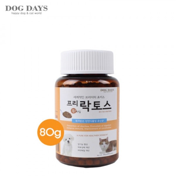 프리락토스 천연 식물성 유산균(환타입) 80g