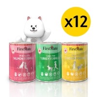 [펫토리아] 퍼스트메이트 그레인프리 강아지캔 346g x12개(1BOX)