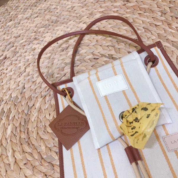 페오펫몰,라파미유 강아지산책가방 펫사코슈_Camel Yellow