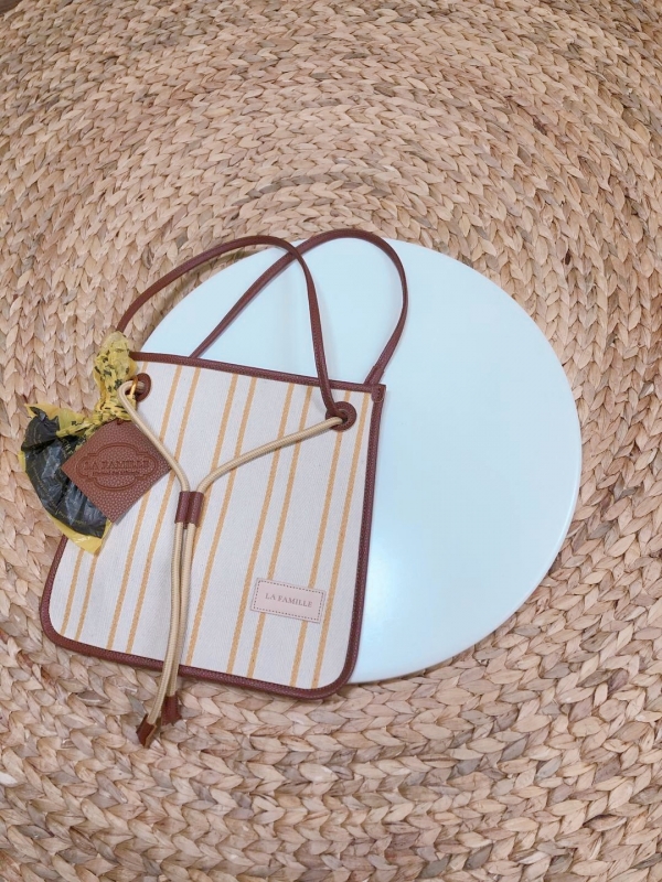 페오펫몰,라파미유 강아지산책가방 펫사코슈_Camel Yellow