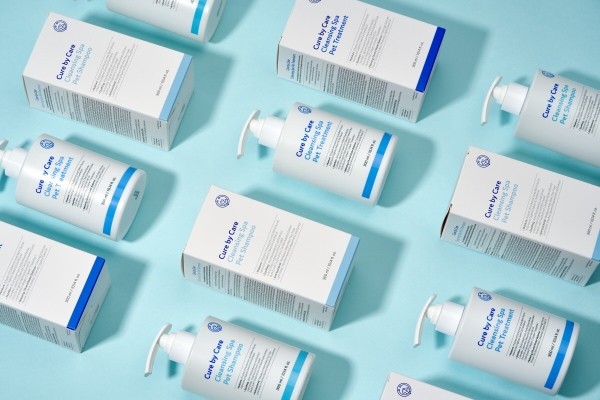 페오펫몰,[큐어바이케어] 클렌징 스파 펫 샴푸 & 트리트먼트 SET