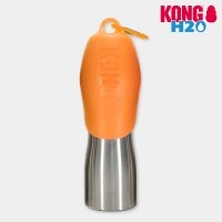 콩 H2O 25온스 보틀 오렌지 740ml 스테인리스 휴대용 물병