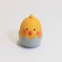 [꼬수니토이즈] 병아리 라텍스 삑삑이 장난감