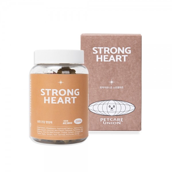 페오펫몰,[팻케어유니온] 추석 특별 이벤트 강아지 심장 튼튼 영양제 스트롱하트 2+1