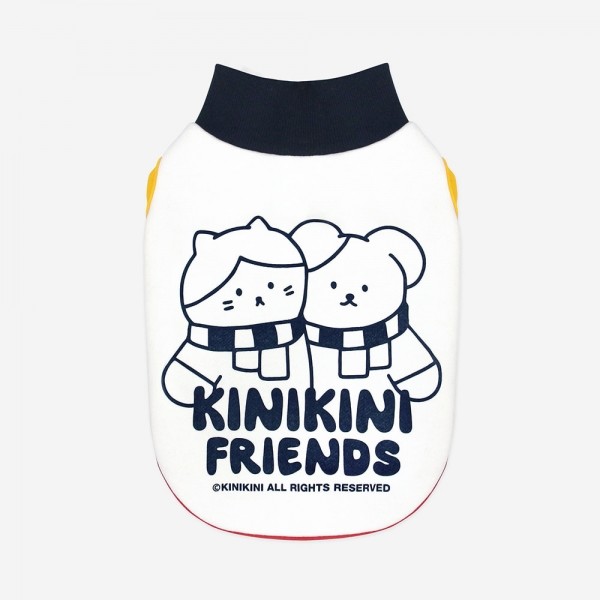 페오펫몰,[무럭무럭특가]WINTER DODO MOOMOO-WHITE(기모슬리브)