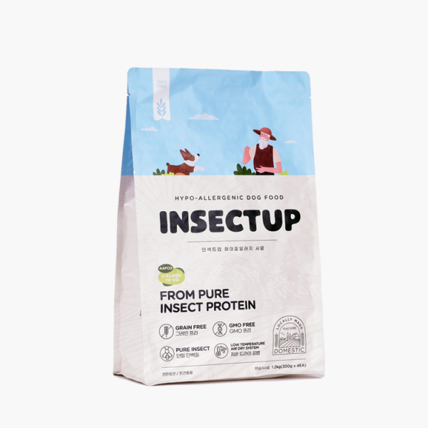 페오펫몰,[핏펫] 인섹트업 하이포알러지 사료 오리지널 1.2kg(300gx4ea)