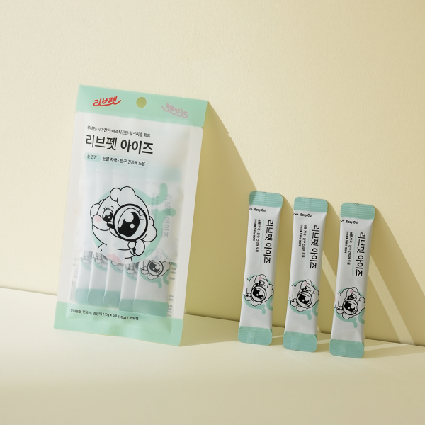 페오펫몰,리브펫 아이즈 눈영양제 스틱포 샘플러 5p 10g