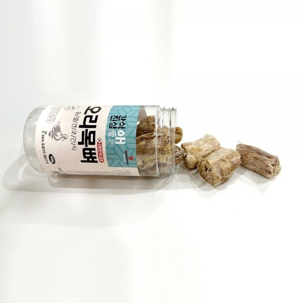 페오펫몰,개과천선 간식애진심 국내생산 동결 건조 애견 간식 황태채 70g