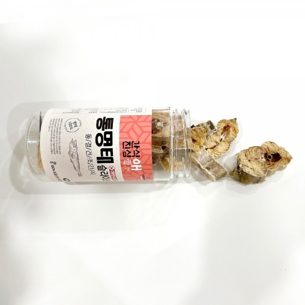 페오펫몰,개과천선 간식애진심 국내생산 동결 건조 애견 간식 황태채 70g