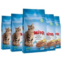 미토(la-Mito) 성묘 고양이사료 치킨&피쉬(믹스) 1kg*5개