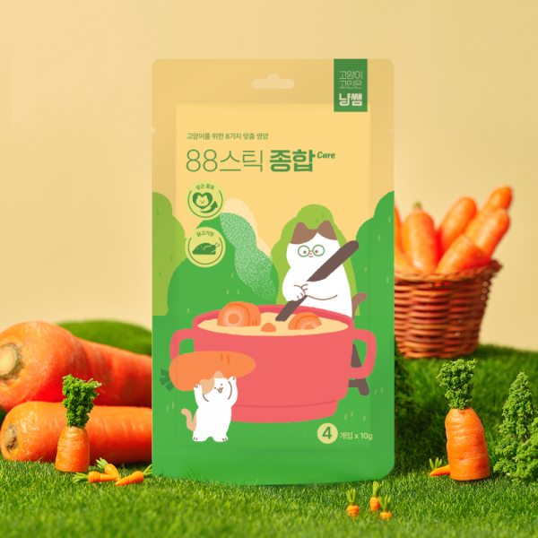 페오펫몰,[핏펫][감사특가] 냥쌤 슈퍼푸드 고양이 츄르 88스틱 10개묶음 대용량 8종 택 1