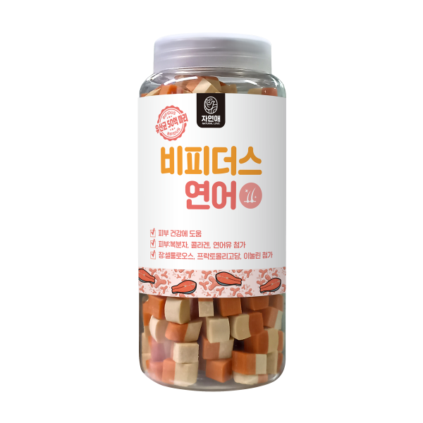 페오펫몰,자연애 비피더스 연어 500g