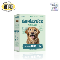 [행복특가]찢어먹는 지니어스틱 껌 가수분해 연어 15P