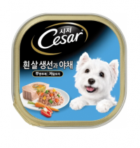시저 흰살생선과 야채 100g [최저가]