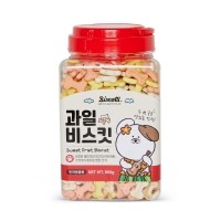 [멤버십 비밀가격][더주스] 비스코티 천연과일비스킷 800g(통)