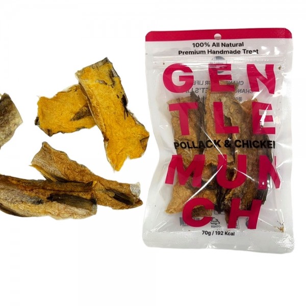 페오펫몰,[오플] 프리미엄 강아지 핸드메이드간식 젠틀먼치 닭고기 70g
