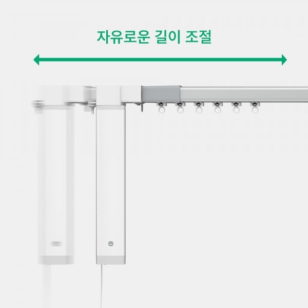 페오펫몰,[반려인혜택] 헤이홈 셀프설치 길이조절 스마트 자동 전동 커튼 컨트롤러 이지핏 16채널 리모컨 세트