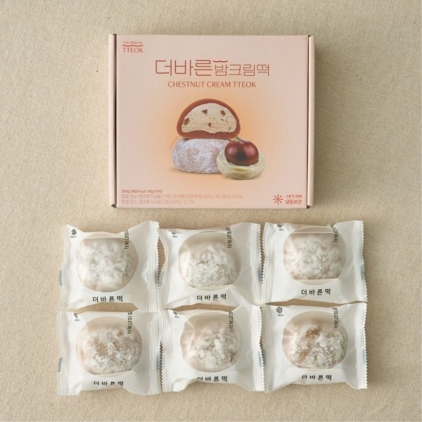 페오펫몰,[더바른떡][감사특가] 밤크림떡 360g