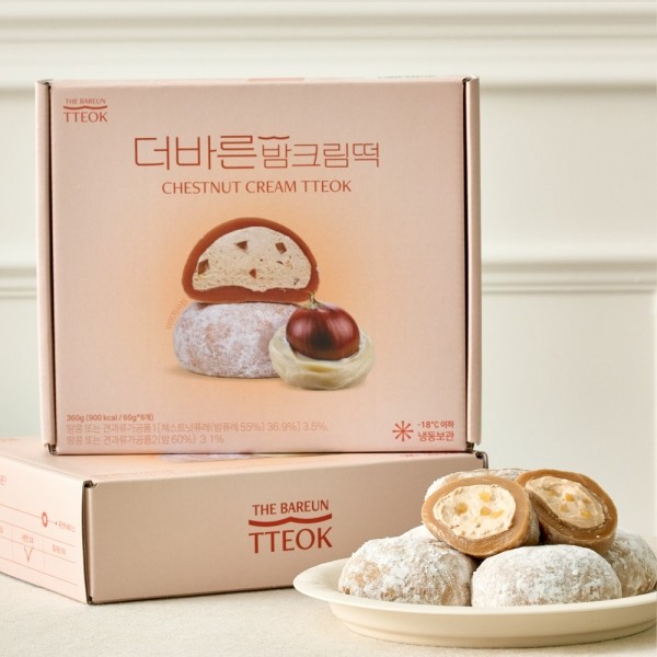 페오펫몰,[더바른떡][감사특가] 밤크림떡 360g