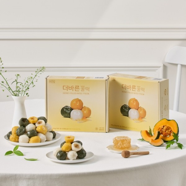 페오펫몰,[더바른떡][새해특가] 삼색꿀떡 480g 개별포장