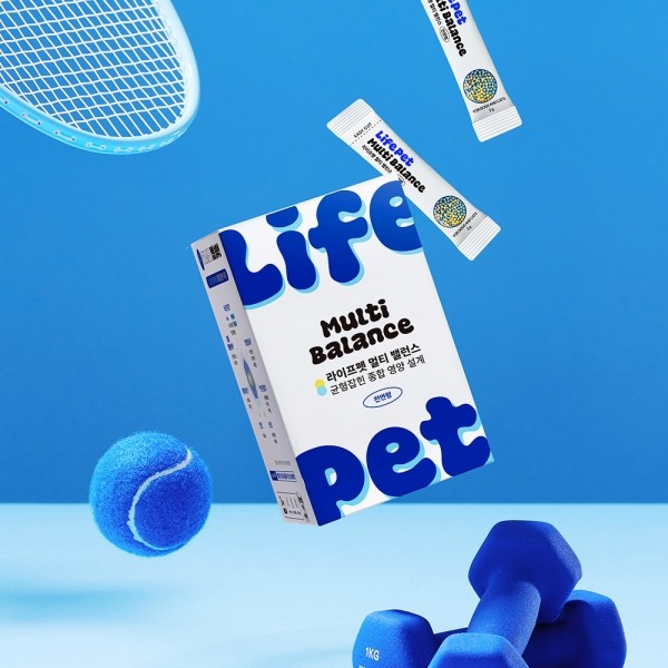 페오펫몰,[감사특가] 라이프펫 강아지 고양이 종합영양제 멀티밸런스 전연령 30포 종합건강 60g