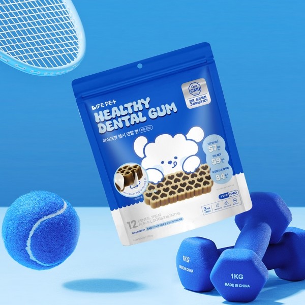 페오펫몰,[감사특가]라이프펫 강아지 헬시 덴탈껌 하드타입 120g 구강유산균 치석제거 개껌