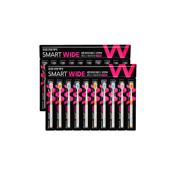 페오펫몰,유한덴탈케어 스마트와이드 초극세모 10입 2개