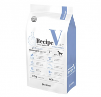 [유한양행레시피브이] 강아지 처방식 사료 피부/피모+알러지 1.2kg [반려동물]