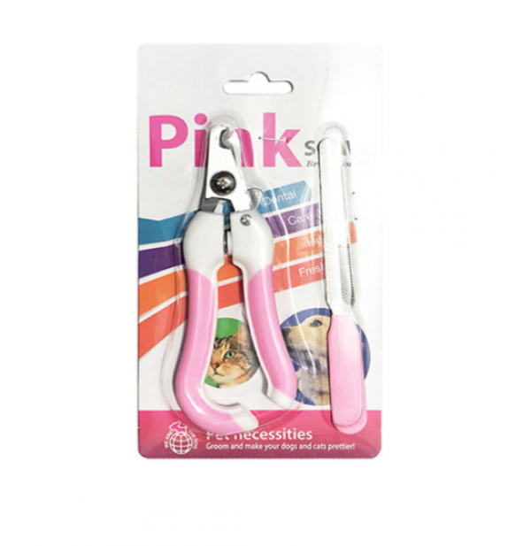 페오펫몰,[쏘아베] 핑크 발톱깎기 뺀지형 중형 [최저가]