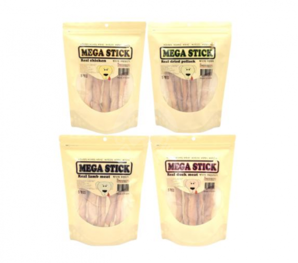 페오펫몰,[바닐라펫] 메가스틱 중대형견 오래먹는 간식 250g 5p [최저가]