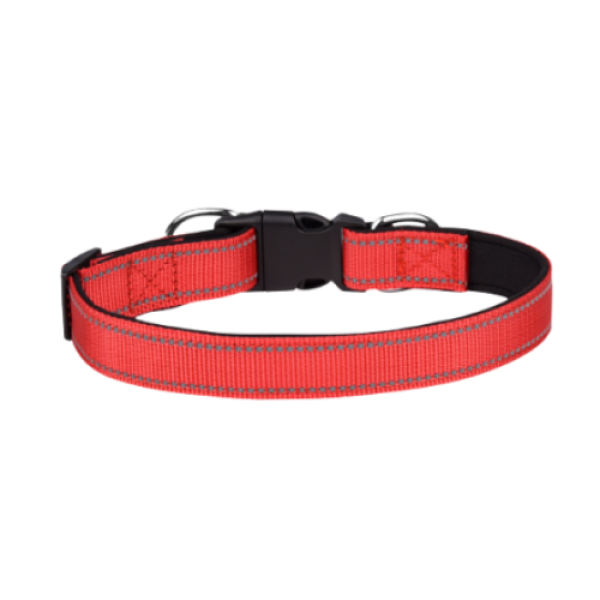 페오펫몰,[위드어스] 담다 본딩 목줄 코랄레드 L [반려동물]