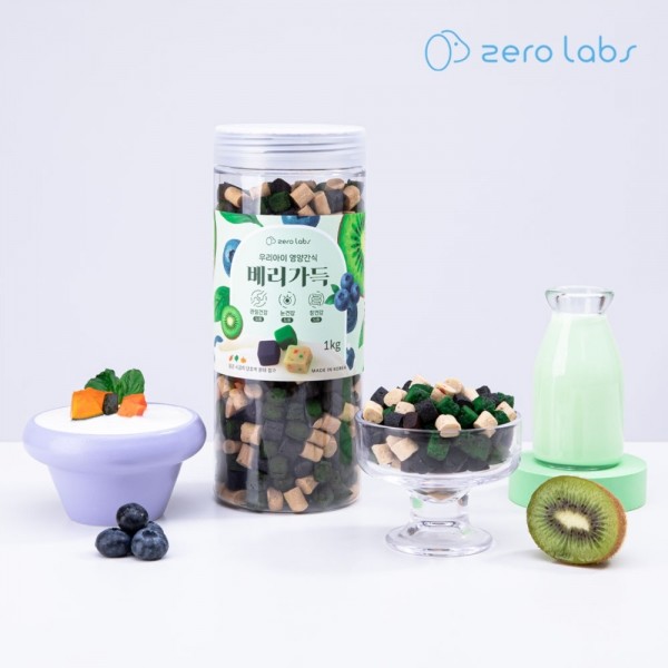 제로랩스 베리가득 키위+블루베리+요거트 1kg