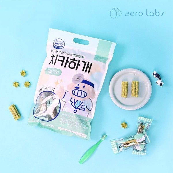 제로랩스 치카하개 덴탈껌 관절건강 240g