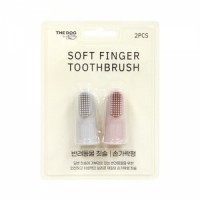 [더독] 소프트 핑거 칫솔 브러쉬 2P [최저가]