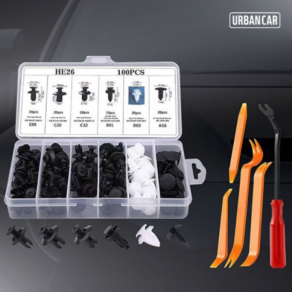 페오펫몰,어반카 차량용 프리미엄 패스너 리무버 105p 세트