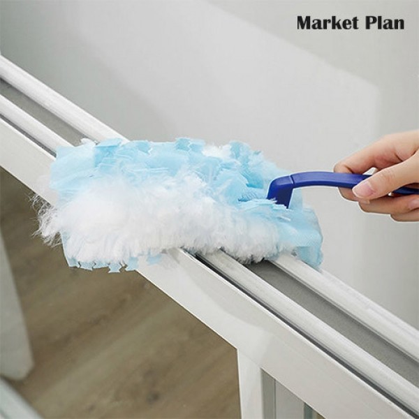 페오펫몰,마켓플랜 정전기 청소솔 먼지떨이 리필 30p 세트