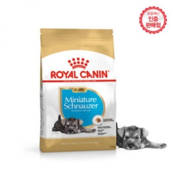 페오펫몰,[멤버십 비밀가격] [로얄캐닌] 강아지사료 미니어처 슈나우저 퍼피 1.5KG [반려동물]