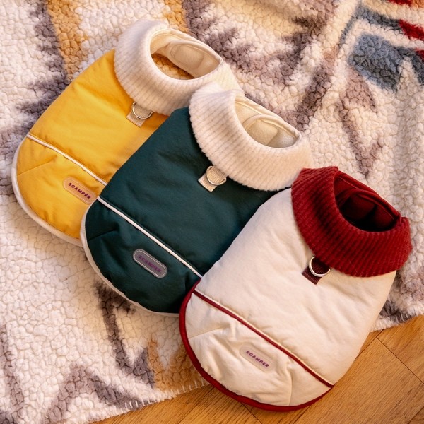 페오펫몰,스캠퍼 이지 워크 패딩 [딥그린크림]