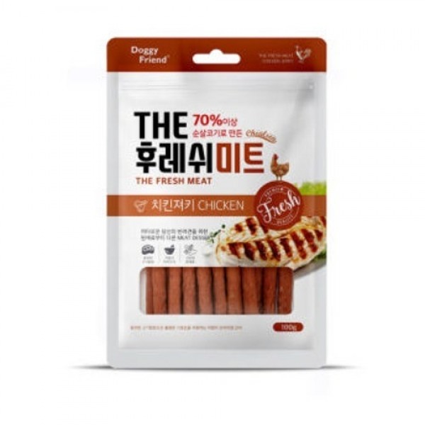 페오펫몰,[도기프랜드] 첼시 더 후레쉬미트 치킨져키 100g [최저가]