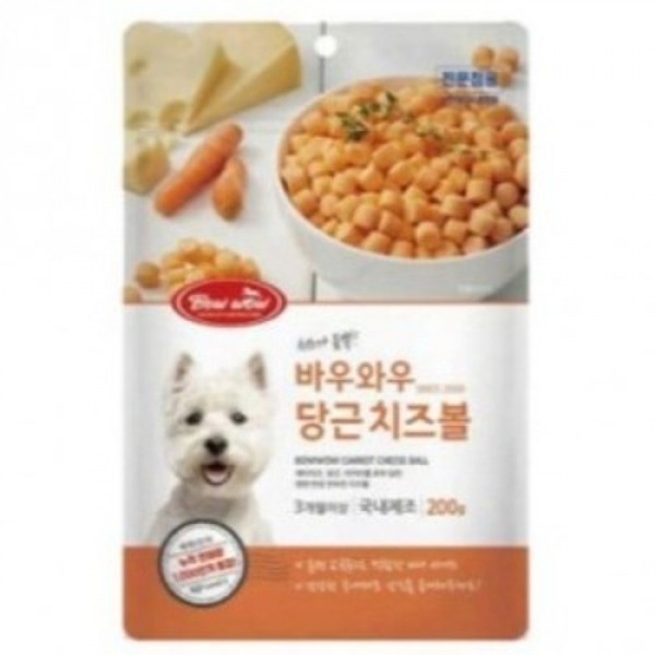 페오펫몰,[바우와우] 치즈볼 200g [반려동물]