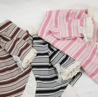 [멤버십 비밀가격][코코아허니] 스트라이프레이스프릴티 [최저가]