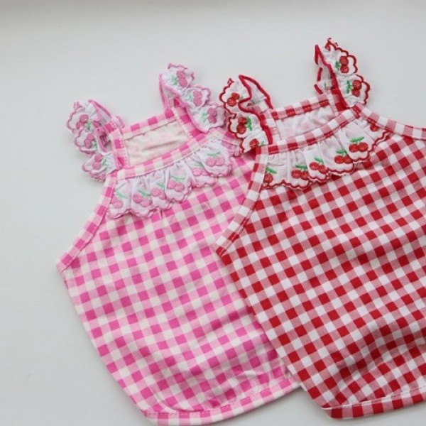 [멤버십 비밀가격][코코아허니] 체크앵두나시 [최저가]