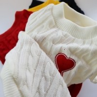 [멤버십 비밀가격][코코아허니] 하트뿅꽈배기니트 [최저가]