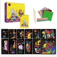 아이끌레 DIY 캐릭터 포일 아트 미술 놀이 12종 세트