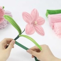 마켓플랜 트위스트 DIY 대용량 컬러풀 모루철사 세트