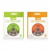 [멤버십 비밀가격][쿠디] 3in1 UFO 콤비 브러쉬 (컬러 랜덤발송) [최저가]