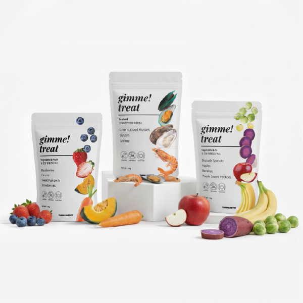 페오펫몰,씽크라이크펫 김미트릿 믹스 강아지 동결건조간식 면역+관절, 30g, 1개