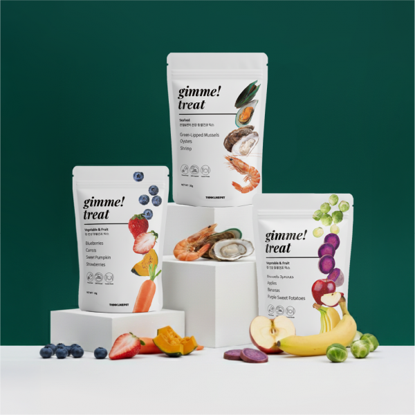 페오펫몰,씽크라이크펫 김미트릿 믹스 강아지 동결건조간식 면역+관절, 30g, 1개