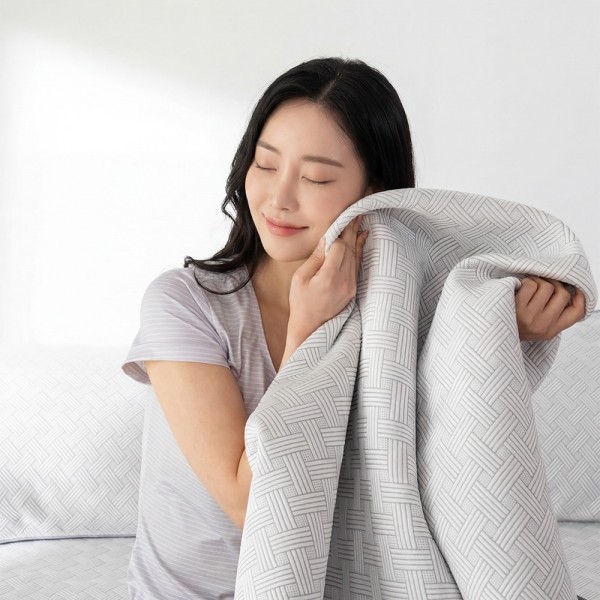 페오펫몰,[테라톤] 한일의료기 3D 에어매쉬 냉감 쿨패드 여름 침대 매트 고정 밴드 더블 160×205cm