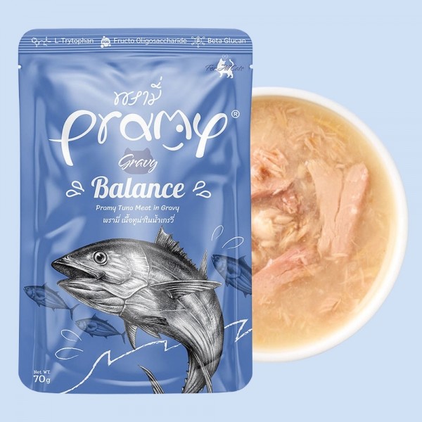 프라미 습식 파우치 간식 밸런시 튜나그레이비 70g
